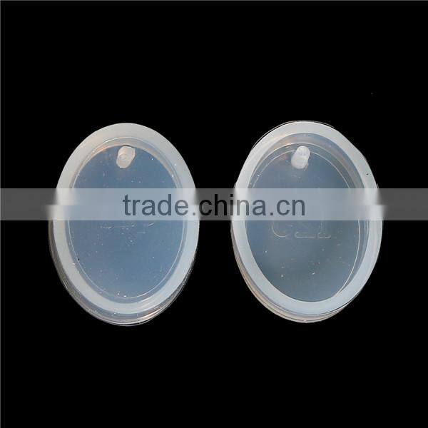 Custom Shape Oval White Silicone Resin Mold
