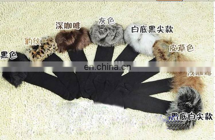 Winter Mid-calf Length Sock Fur Socks