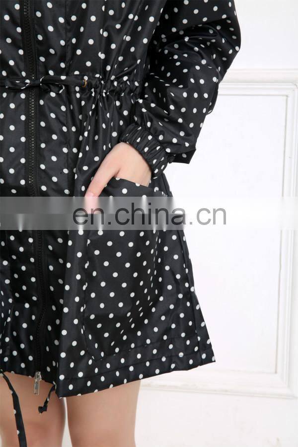 factory price new style waterproof jacket for woman