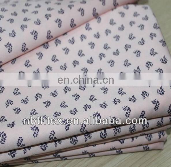 printed cotton sateen fabric with high quality and lower price