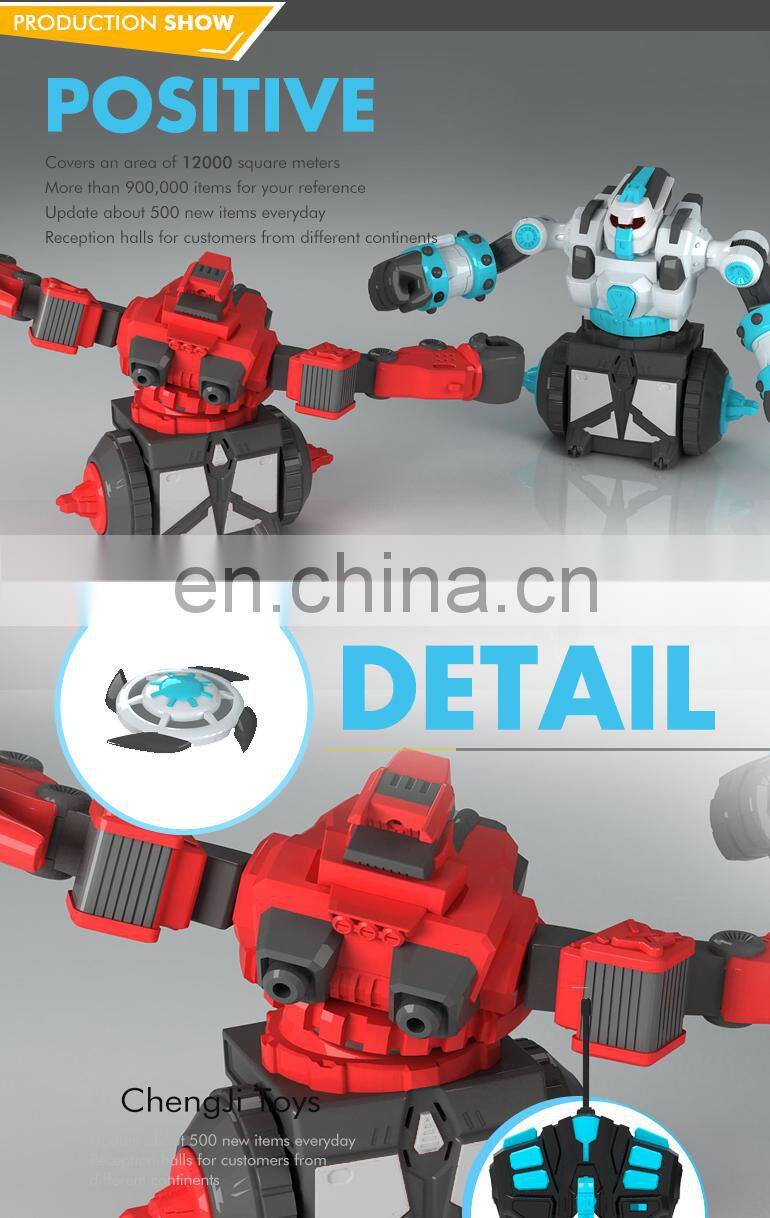 Multifunctional intelligent kids fighting rotating robots humanoids smart