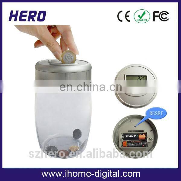 Brand new custom money safe box doggy bank with high quality