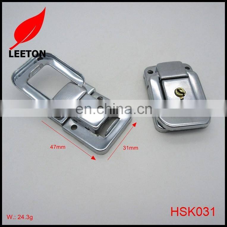 Metal box latch for suitcase