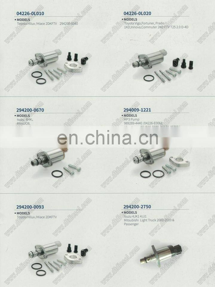 FUEL DIESEL PUMP SUCTION CONTROL VALVE SCV D40 294009-0120