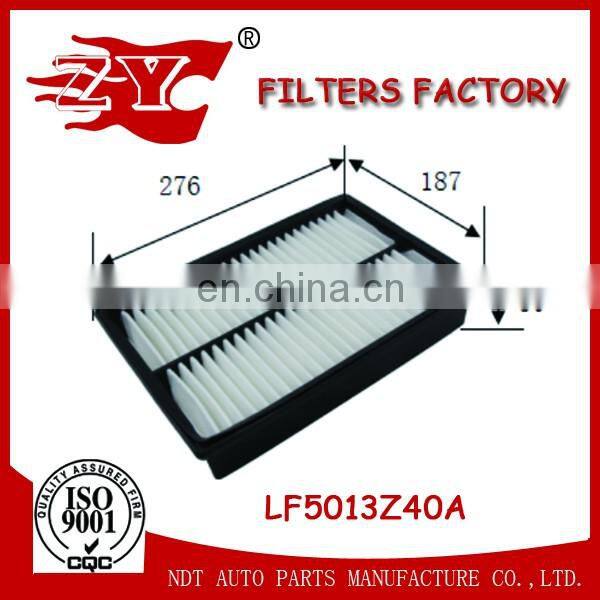 LF5013Z40A/LX1688 auto car air filter element for Mazda axela