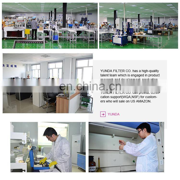 YUNDA NSF42 and 53 certified replacement refrigerator water filter for 4396508 Filter 5 SBS002