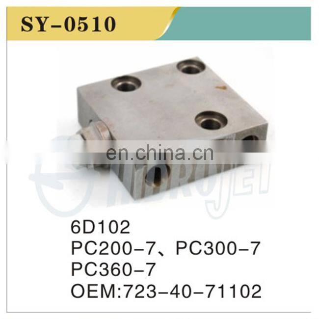 High Quality Excavator Parts PC220-6 PC200-6 PC120-6 PC200-6 6D102 4D102Main Service Valve Solenoid Valves 702-21-07010