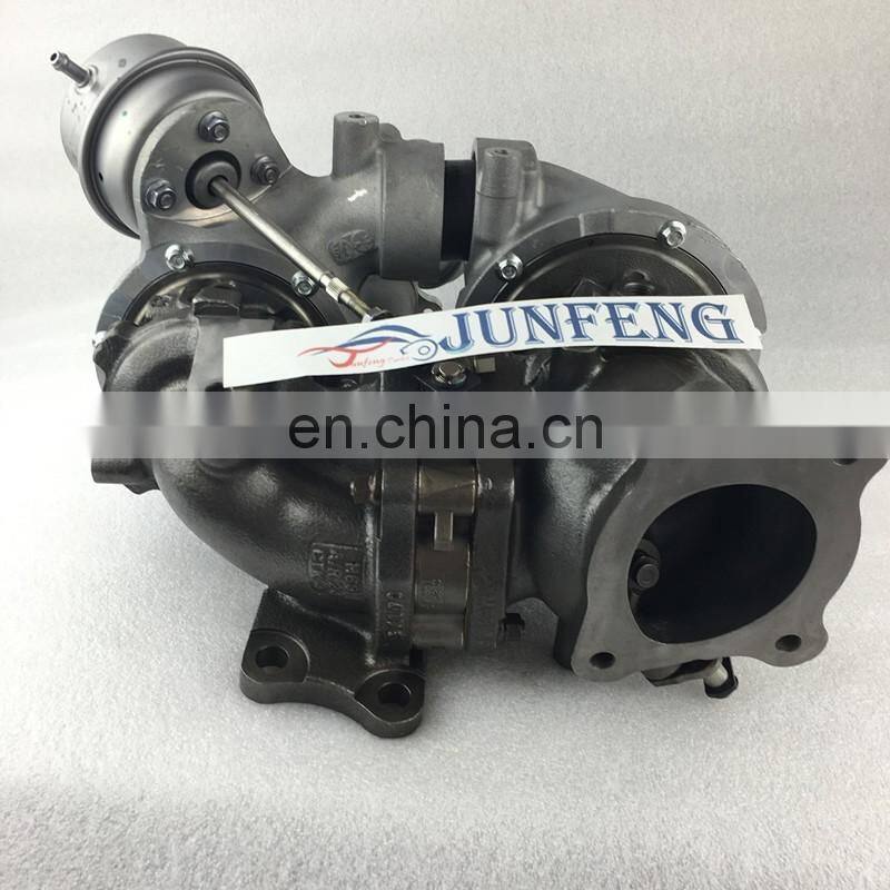 Twin Turbo SH01-13700 810356-0001 810357-0002 QH300540K turbochargerFOR Mazda CX5 6 2.2 BiTDI Bi turbo engine repair parts