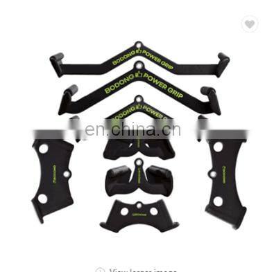 whole set handle bars for high pully cable crssover gym machine