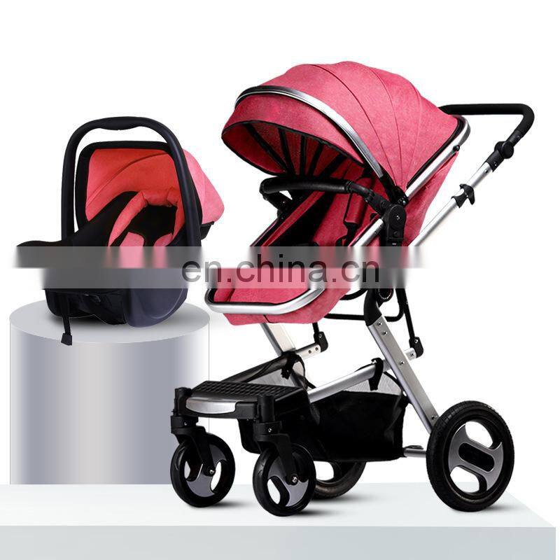 hot mom baby stroller 3 in 1/baby stroller folding bike/4 in 1 baby stroller