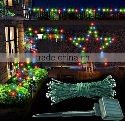 36L 5.5m LED solar light string, holiday decoration light