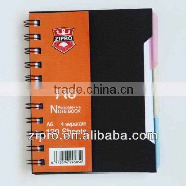 custom printed perforated notebook spiral paper