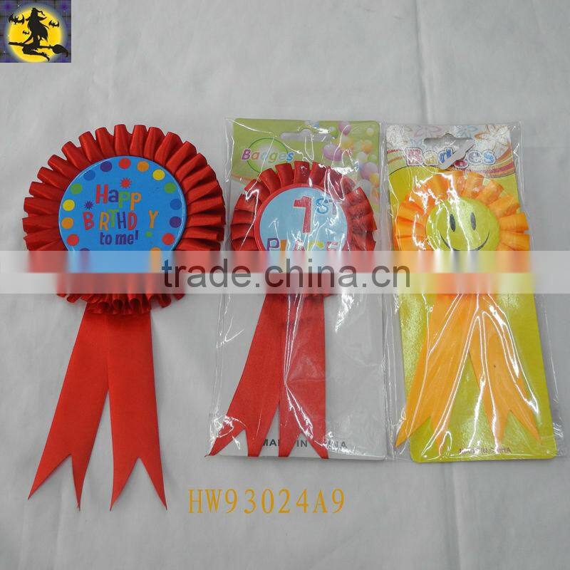 Hot Pink Birthday Badge Designed for Birthday Girl