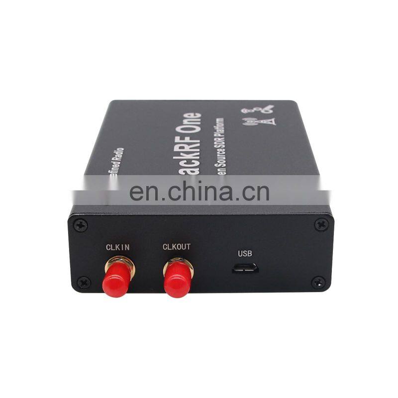1MHz-6GHz HackRF One SDR Open Source Board + Aluminum Alloy Shell+High Precision Crystal Oscillator