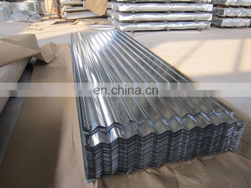 China Decorative Zinc Coated Color Roofing Corrugated Galvanized Steel Sheets