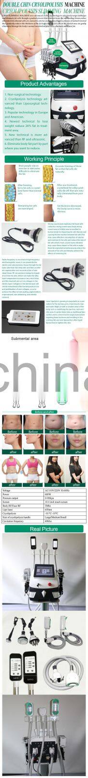 New arrive 2021 fat body build  4 handles fat freeze cryo therapy machine