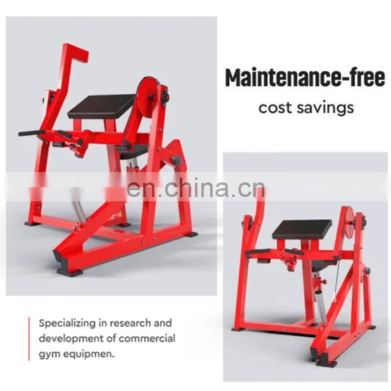 Hammer strength gym free weight plate machine