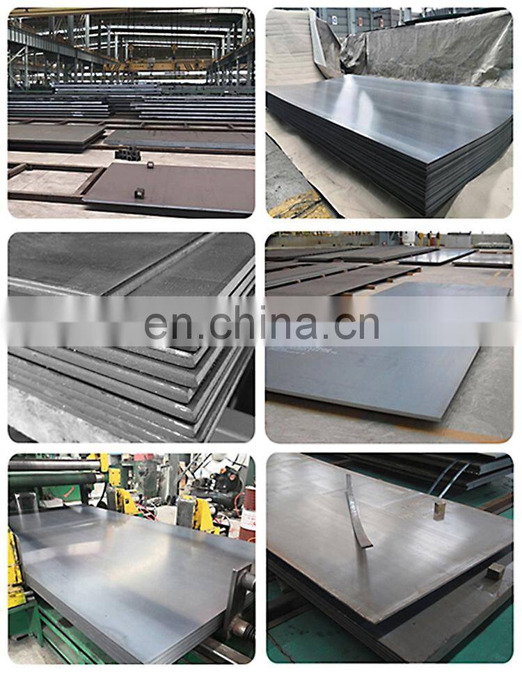 Hot Rolled ASTM Mild Steel Plate Structural Ms Carbon Steel Plate for Bridges and Buildings