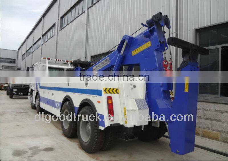 HOWO 8x4 road wrecker truck