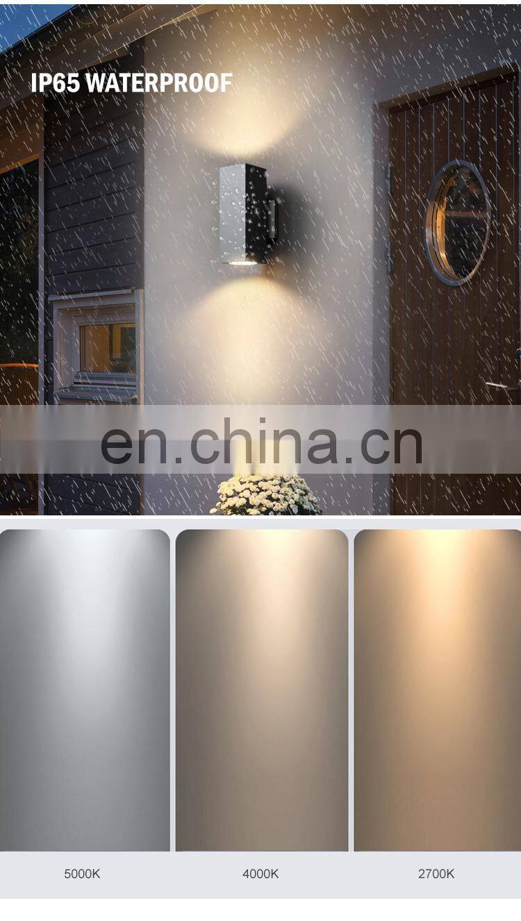 3 Years Warranty Home Garden Aluminum Ip65 Waterproof Cob 20w Led Outdoor Wall Light