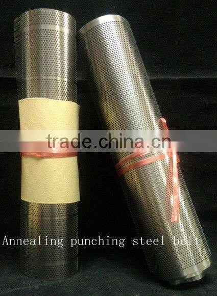 Punching aluminium foil Small circular aperture