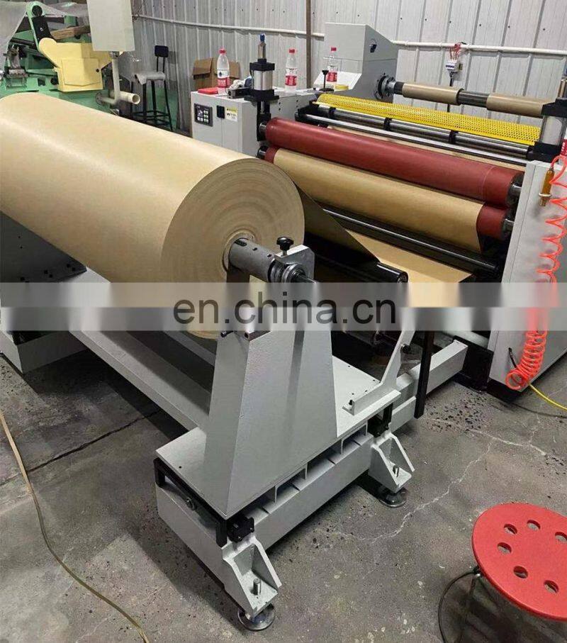 well installed in customer plant kraft paper slitting rewinding machine(slitting rewinder)
