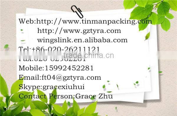 fancy metal can cutom gift samll candy tin box with slip cover