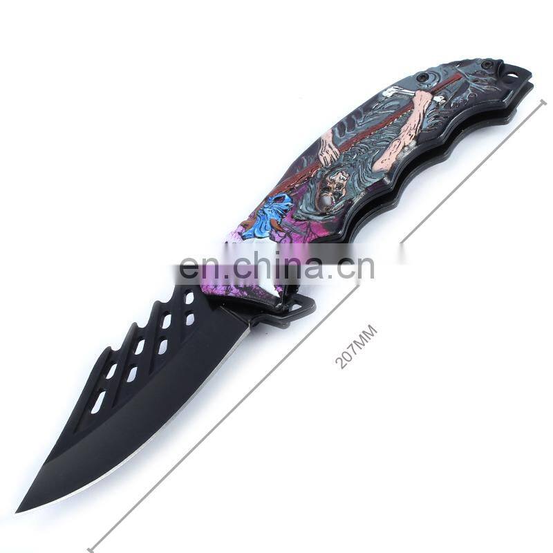 Personalized Engraved Premium Lockback Hunting Knife
