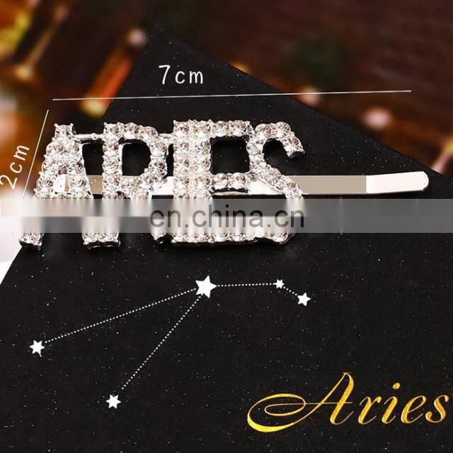 In Stock Rhinestone Hair Clips