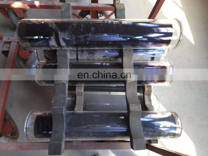 Three target large diameter solar vacuum tube for solar cooker