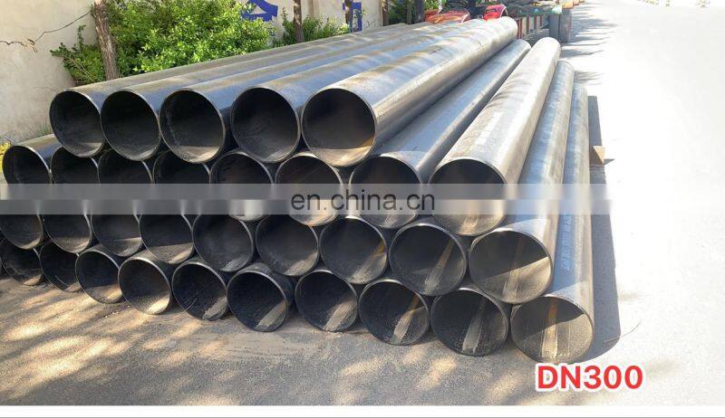 Fast delivery DN300 fire water hot dip galvanized BI round carbon stainless steel pipe price