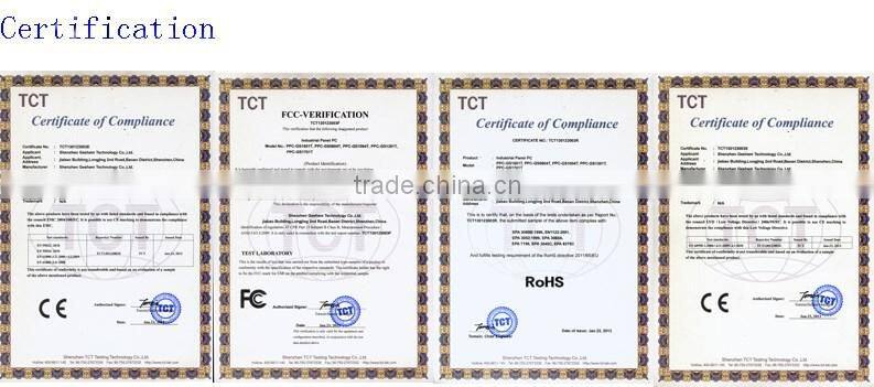 lower power consumption fanless industrial panel computer