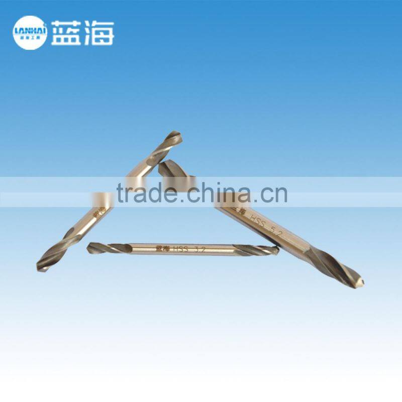 High-speed steel TiCN coated Dual-end twist drill hss Dual-end twist drill
