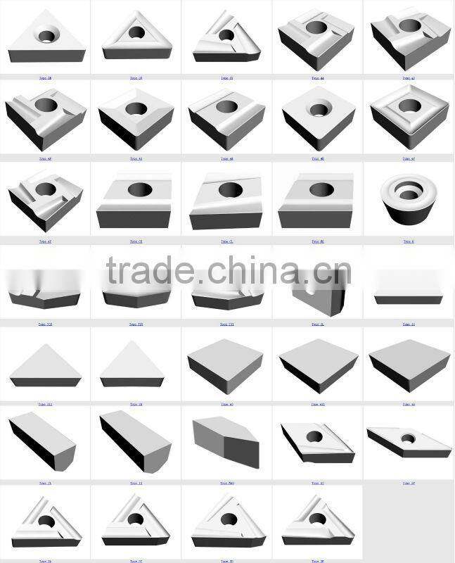 Mechanically Clamped carbide Inserts 31005N