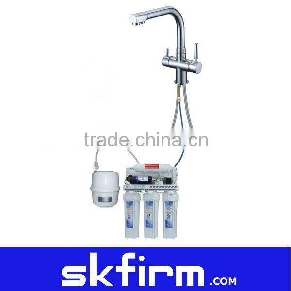 Brass body Load lead Three Way Sink Taps