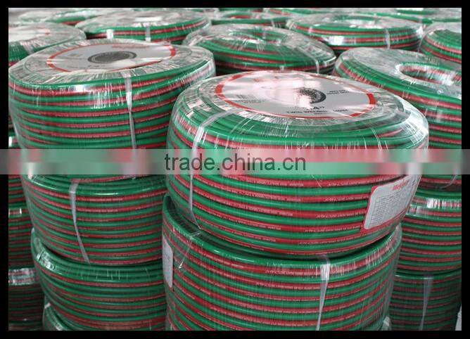 Grade R 1/4 Inch 300 Psi Fiber Braided Double Line Hose
