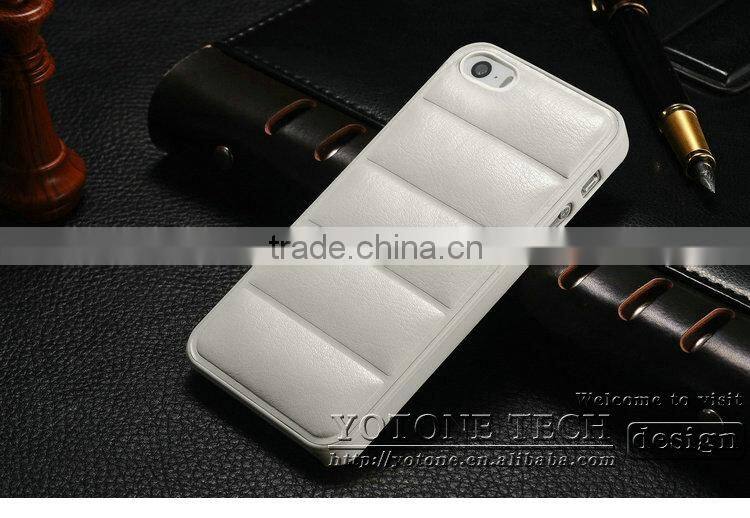 For iphone 6 leather case /Hard PC back soft PU leather Case for Iphone 6 6S phone protective case