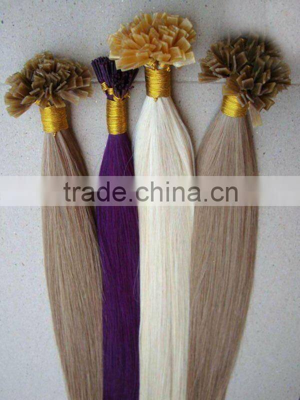 Prebonded U Tip Hair Extensions 100% Remy Human Hair Extesnion