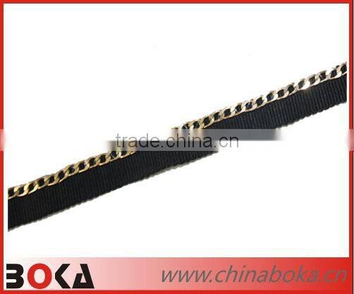 Fashion polyester chains lace trim wholesale
