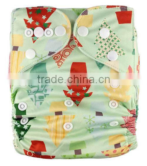 Alibaba China Cutey Printed One Size Fits All Natural Cloth Diaper