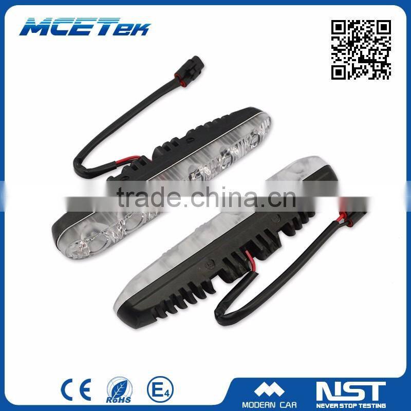 Wholesale DC 12V high power 12W 6000K fast delivery full stock led drl light