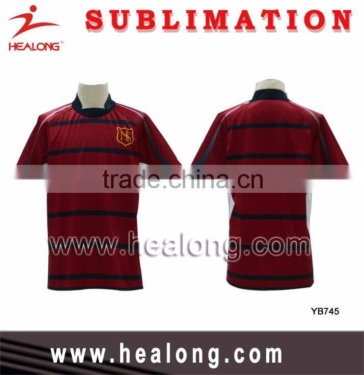 Wholesale Sublimation Custom American Rugby Shirt Jersey