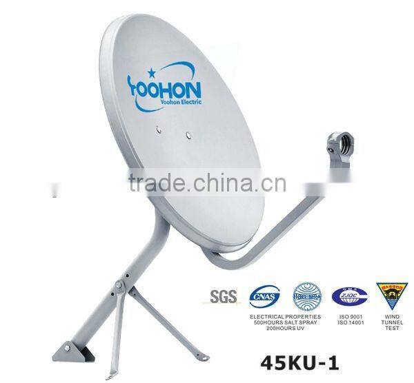 45cm KU satellite digital eurostar dish antenna