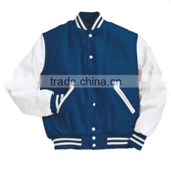winter jacket custom polyester cotton varsity jacket ladies wholesale