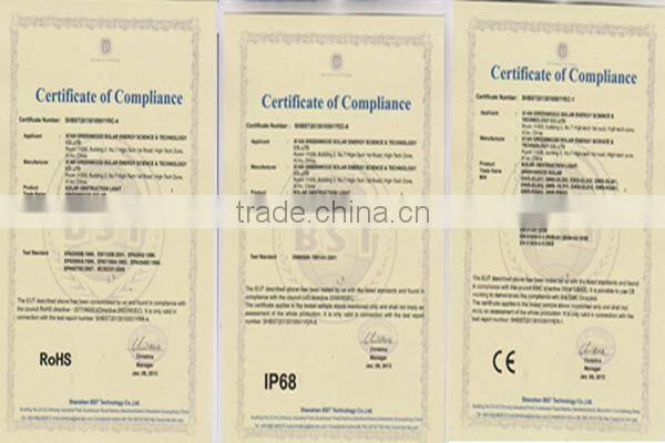 solar yellow flashing traffic heavy duty vehicle led work lights(for police car)