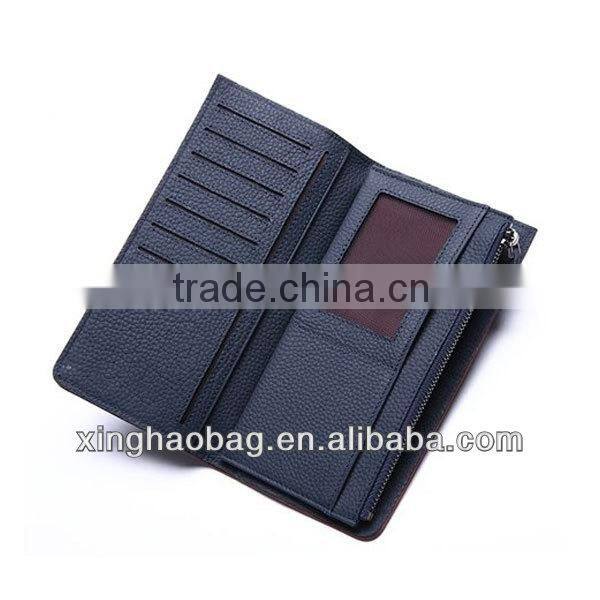 OEM your genuine cowhide leather travel wallet
