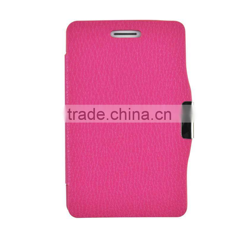 Book style Lichee Texture Leather cover case for LG P715 Optimus L7 II