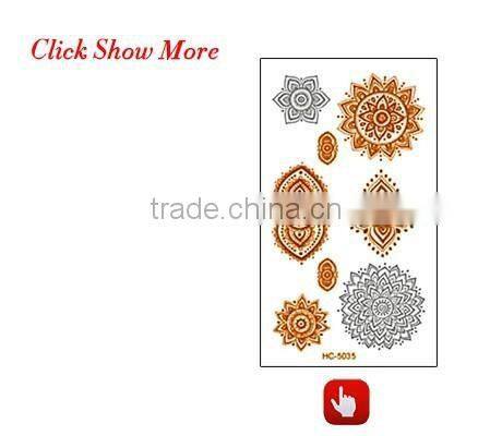 HC73 HC-73 New Design Fashion Temporary Tattoo Stickers Temporary Body Art Waterproof Tattoo Pattern Can Mix order