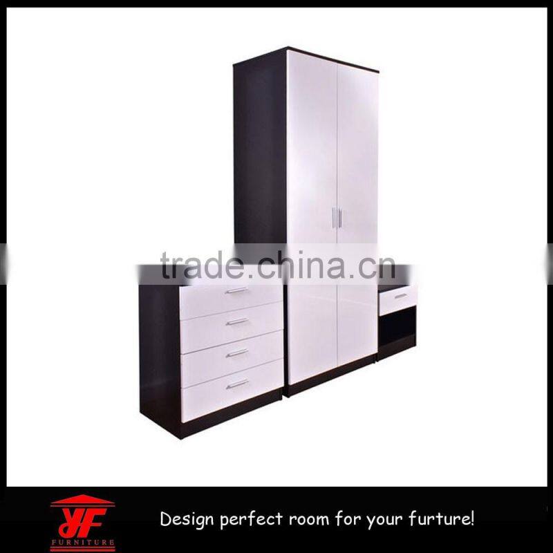 Popular modern wardrobe designs 2016 bedroom furniture set
