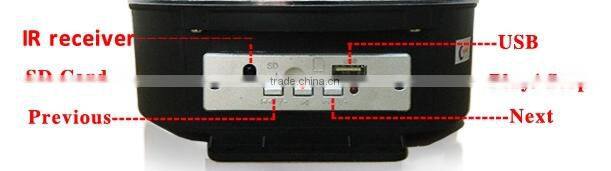 Disco Ball Light 6*0.5W RGB LED crystal magic ball LED effect light